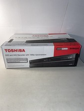 Toshiba DVR620 DVD VHS Combo Recorder With 1080p Up conversion New Read Descrip