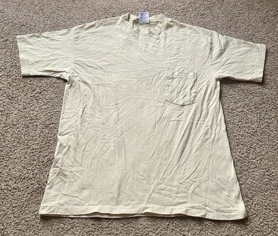 Vintage 90s Gap Mens M Pocket T-shirt Single Stitch Detailing