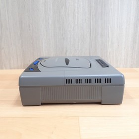 SEGA SATURN Console bundle with 2 controllers & 5 Games Japanese Gray tested