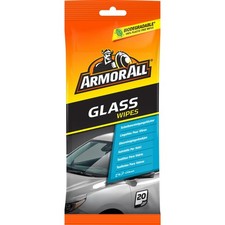 Glass Cleaning Wipes Pack of 20 Streak Free Shine for Car Windows & Windscreens
