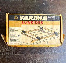 Yakima Lowrider Roof-mount Lockable Bike Rack 4 Capacity Locking Railrider