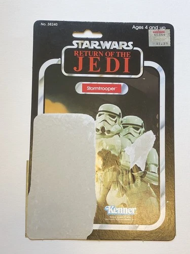 CARDBACK ONLY Vintage Star Wars STORMTROOPER 77 BACK Anakin Offer