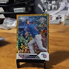 Topps Pro Debut Chrome Matt Mervis Gold Mini-Diamond Refractor /50 PDC-76