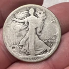 1916 D Walking Liberty Silver Half Dollar 50C | Walker Coin - 90% Silver