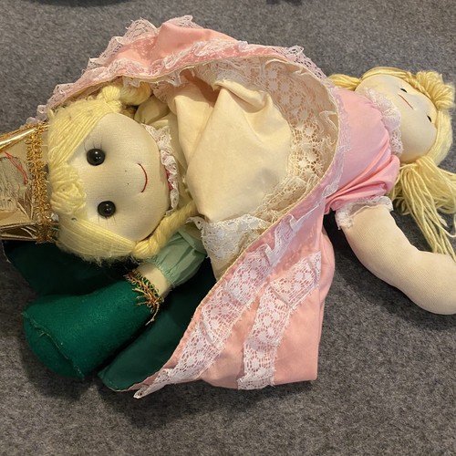 Topsy Turvy Vintage 3-in-1 Flip Doll Ragdoll Cinderella Prince Fairy Godmother - Picture 1 of 12