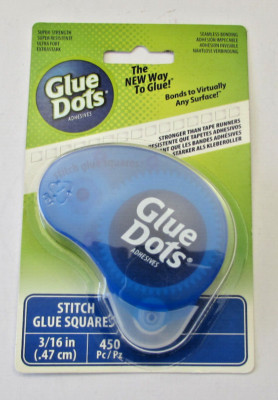 Klebepunkte Stichkleber Quadrate Dot'N'Go, 450 Klebestücke, 0,47 cm, Original
