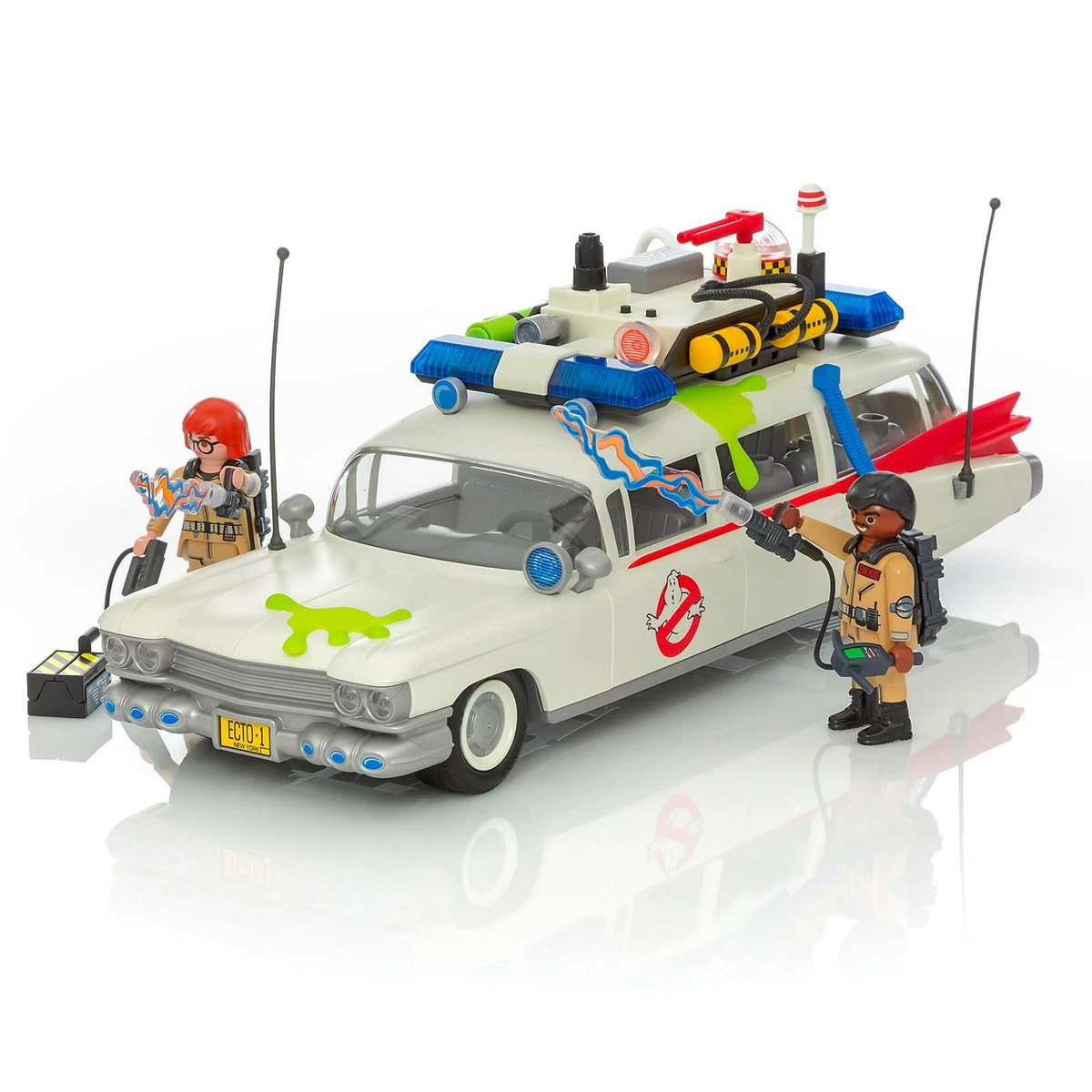 Playmobil Ghostbusters Ecto 1 Car with Flashing Vehicle Lights & Sound 9220  New