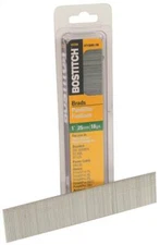 BOSTITCH 18 GAUGE BRAD NAILS 1 INCH 1000 PACK #BT1309-1M NEW FAST SHIP 4028841