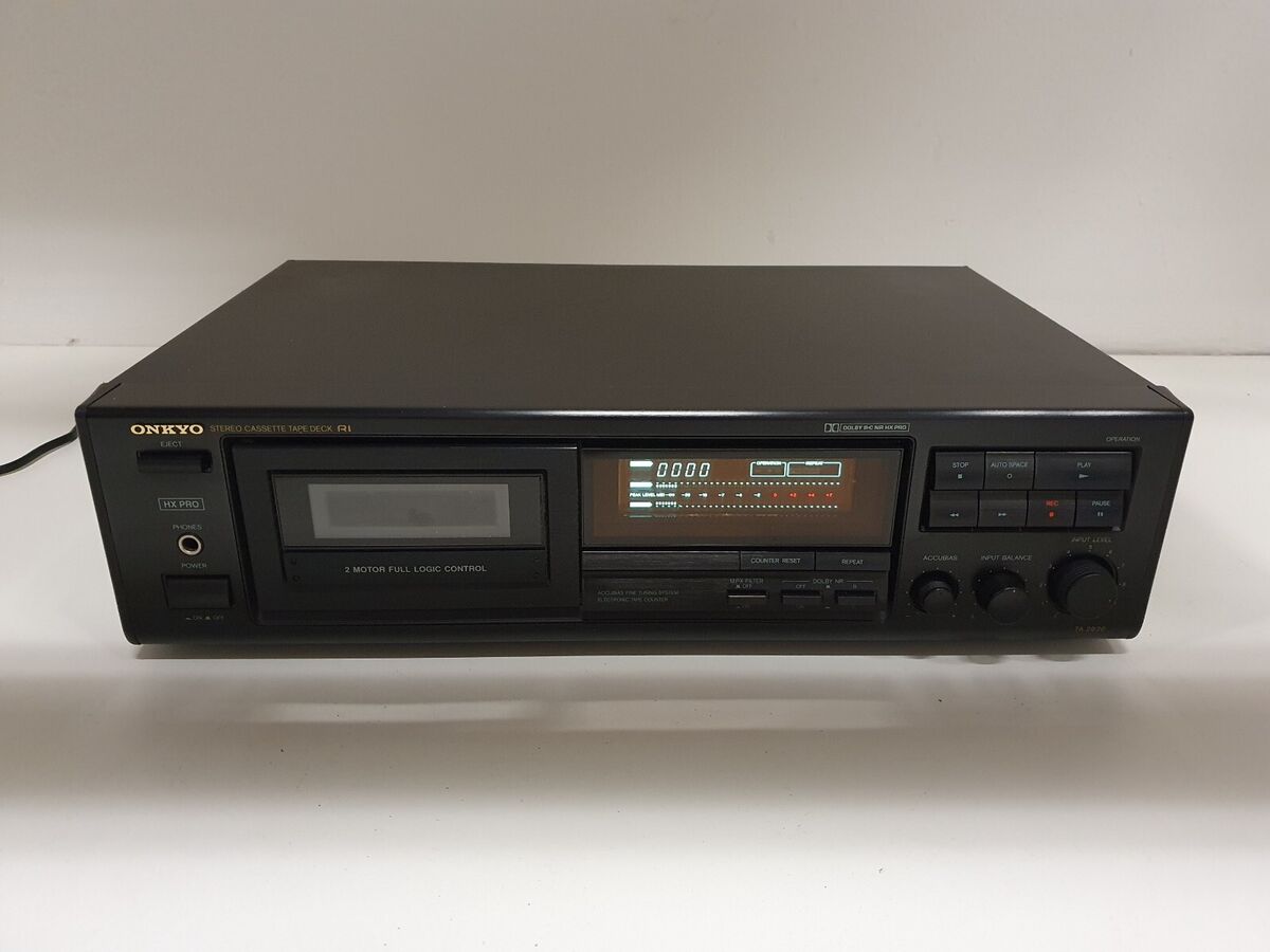 Onkyo TA-2820 2 head vintage cassette deck | eBay