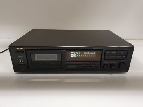 Onkyo TA-2820 2 head vintage cassette deck - Picture 2 of 12