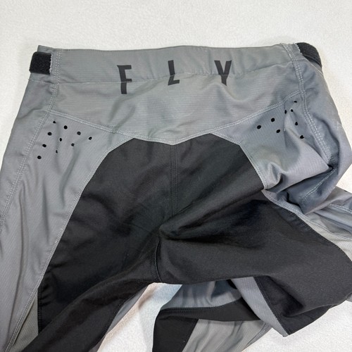 Fly Racing Pants Men’s 34 Gray Kinetic Motocross MX BMX Off Road Dirt Bike - Picture 9 of 10