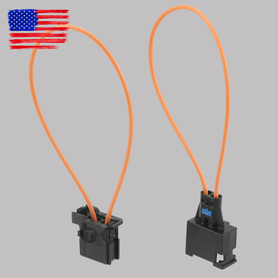 For MERCEDES BMW AUDI NEW MOST fiber optic loop bypass MALE & FEMALE kit adapter
