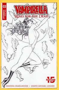Vampirella-Roses-For-The-Dead-3-Tucci-B-W-1-10-Incentive-Variant-NM