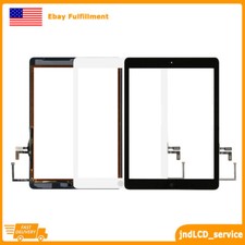 Touch Screen Glass Digitizer Home Button For iPad Air A1474 A1475 A1476 9.7