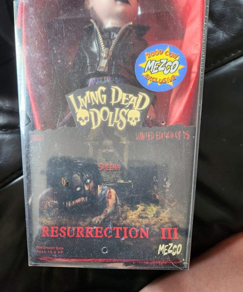 poupée - living dead dolls - fashion victims - sheena - mezco - 2003 | Rakuten