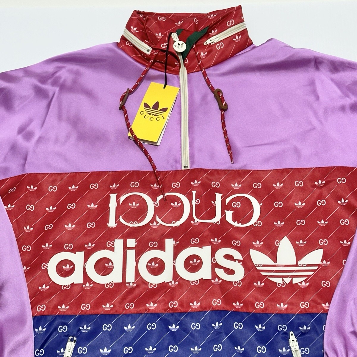 NWT Gucci x Adidas Collaboration Logo Acetate Oversize NWT Gucci x Adidas Collaboration Logo Acetate Oversize