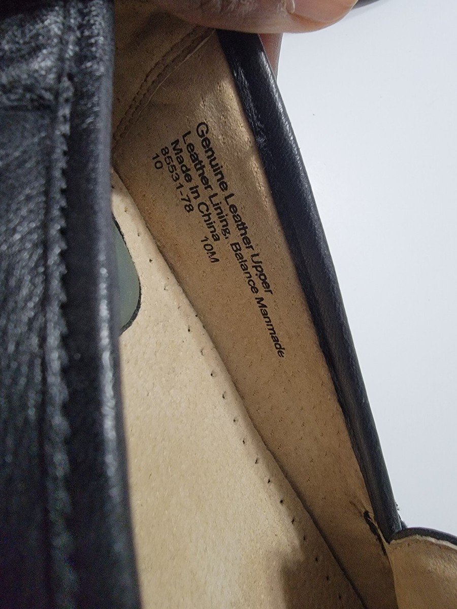 NUNN BUSH Ethan Black Tumble Leather Loafers Mens Shoes US sz 10M NUNN BUSH Ethan Black Tumble Leather Loafers Mens Shoes US  main image 3
