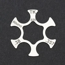 Chiappa Rhino 50 & 60 DS .38/.357 Revolver Moon Clips - TK Custom™ (5 Pack)