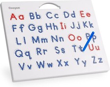 Magnetic Letters Practicing Board, Magnets Tracing ABC Alphabet Board...