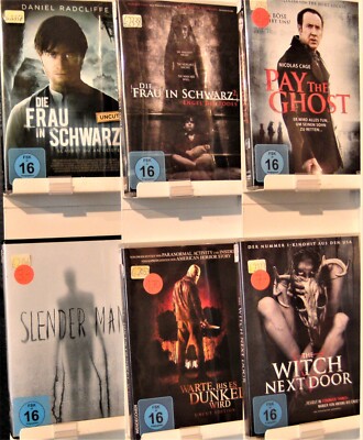 DVD Filmpaket Nr. 209, Horror, Action, Abenteuer, Unterhaltung, 