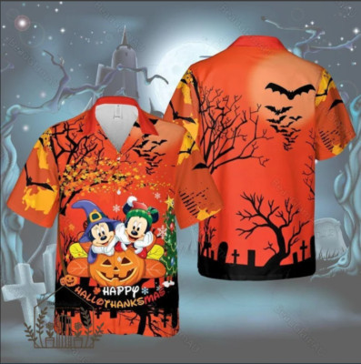 Halloween Disney 3D HAWAII SHIRT Halloween Gift Best Price Christmas Gift