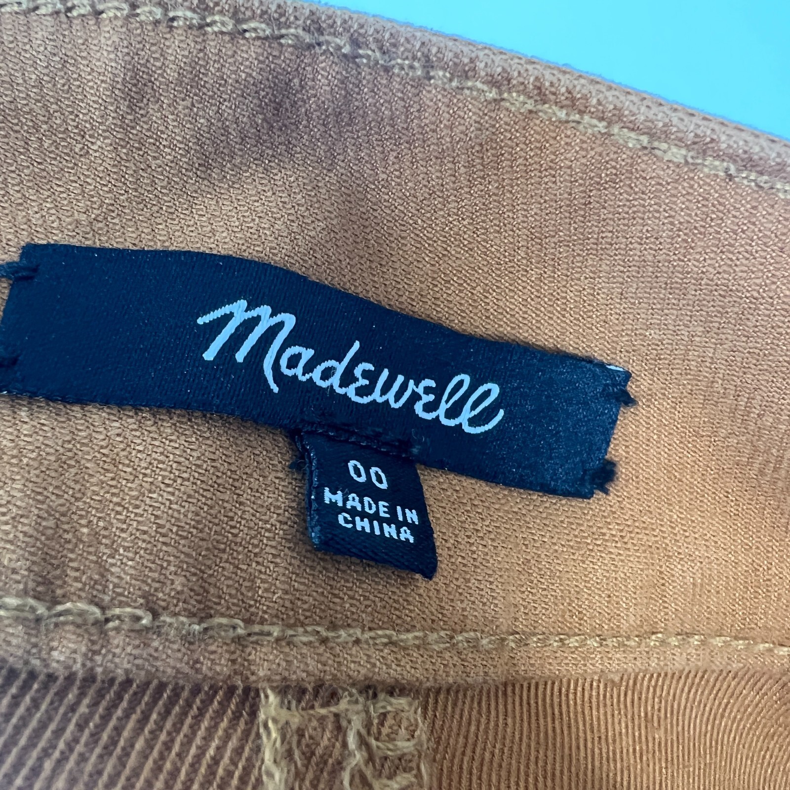 Madewell Patch Pocket Button Front Mini A-Line Sk… - image 10