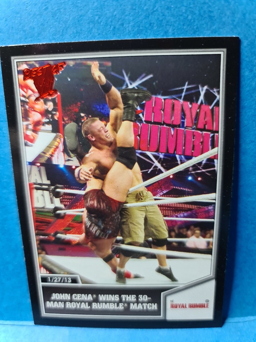 john cena card sleeves (5) Assorted Wrestling Cards Gift Pack : Collectibles & Fine Art JOHN CENA2013 Topps #84 BEST