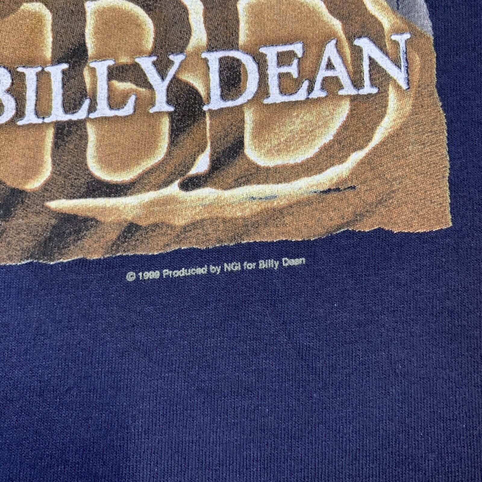 Vintage 90s Billy Dean Autographed Country Music … - image 4