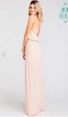 cadiz halter maxi dress Halter Maxi Dress With Ruffle main image 0