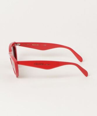 正規18SS CELINE キャットアイ サングラス フィービー期 赤908N▲ Celine Sunglasses Multicolor Cat Eye Red Ladies No Box From Japan