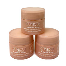Lot x 3 Clinique Moisture Surge 100H Auto-Replenishing Hydrator 0.5oz/15ml Each