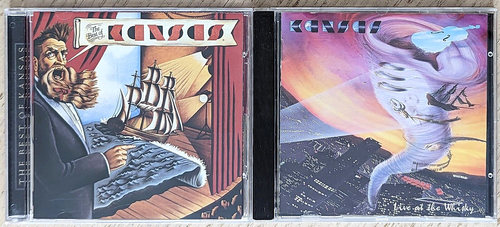 Kansas CD lot Point of No Return Best of Whisky Live America Masque Two for Show - Picture 9 of 11