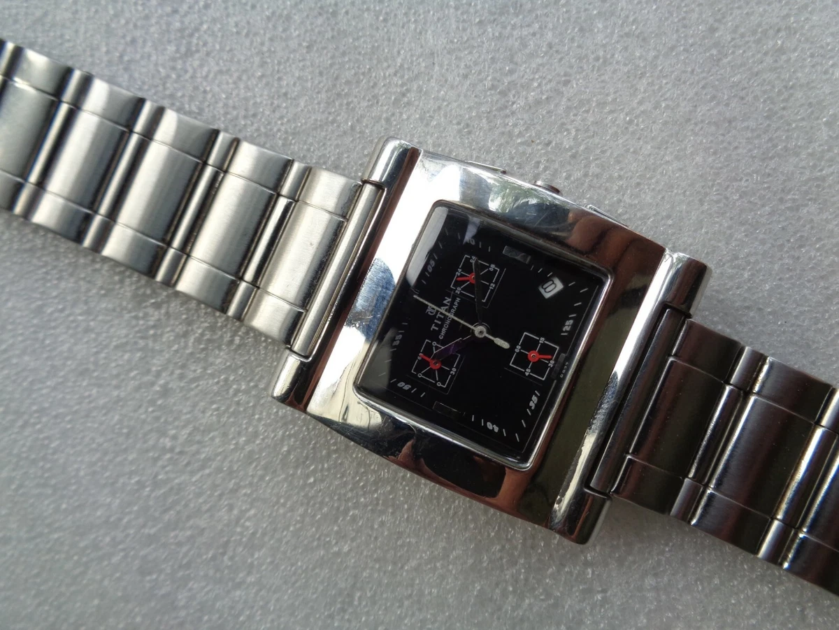 Titan square watches cheap
