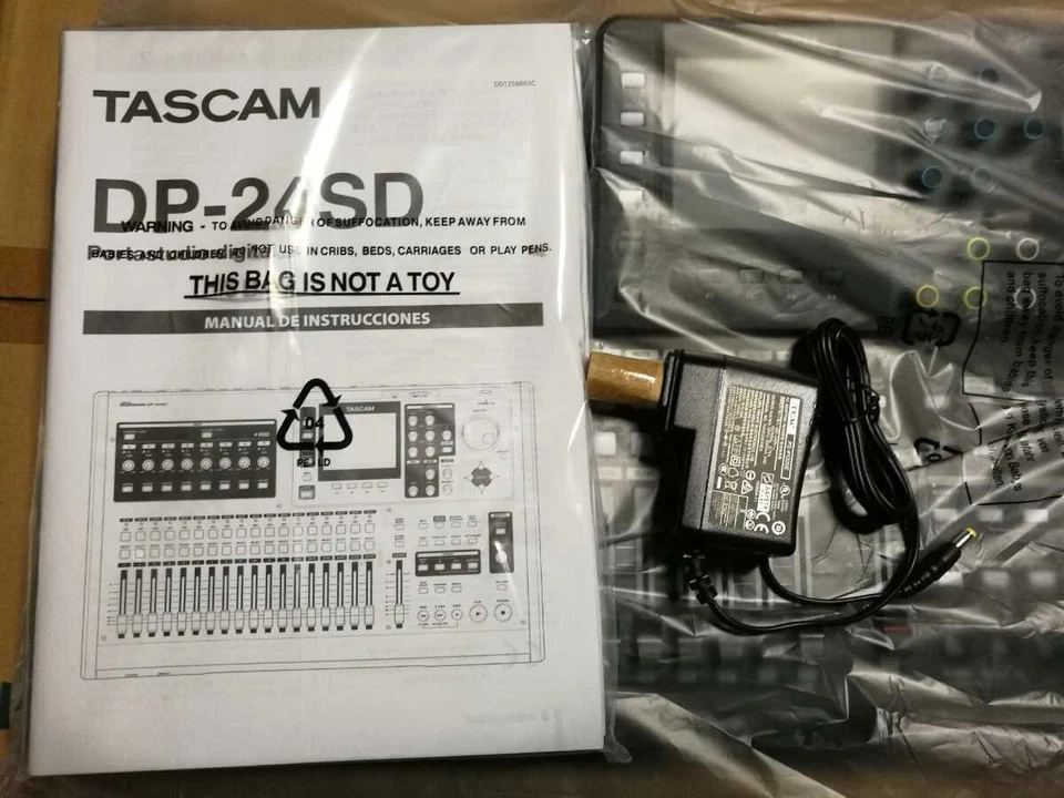 Tascam DP-24SD Digital Portastudio Multi Truck Recorder SD/SDHC MTR W/Cable NEW - Image 4 of 4