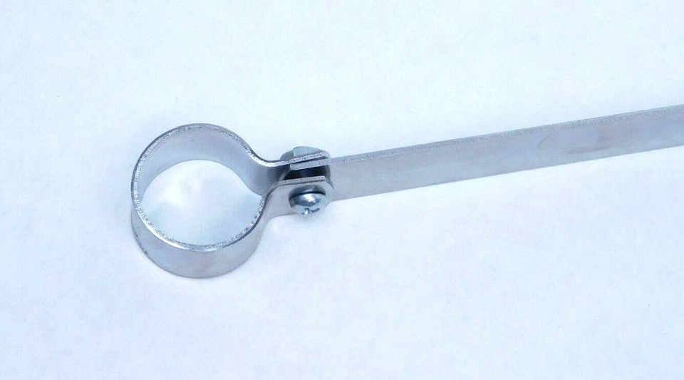 KNAPE VOGT #760 ARMARIO BARRA COLGANTE 24" CAÍDA CENTRO SOPORTE ACERO NIQUELADO ES Foto 3 de 4