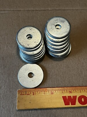 #ad #ad 1 1 4quot; x 1 4quot; HD Fender Washers Zinc Plated Steel Bg of 30 $12.00