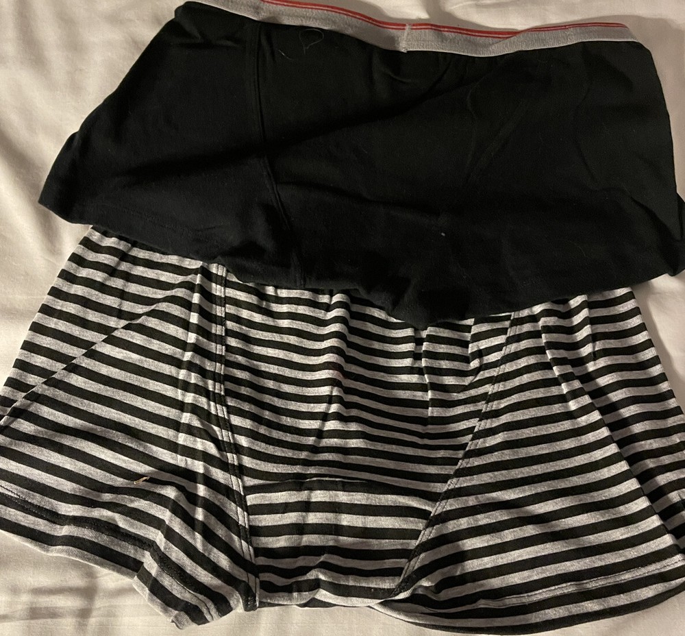 Hanes Authentic Women 2 pair Low Rise  Boxer brief Size. Small