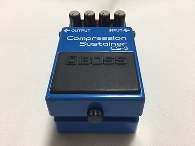 Used! BOSS CS-3 Compression Sustainer Vintage Guitar Effect