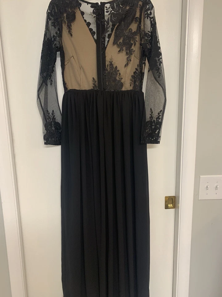 Vestido formal negro Foto 4 de 4