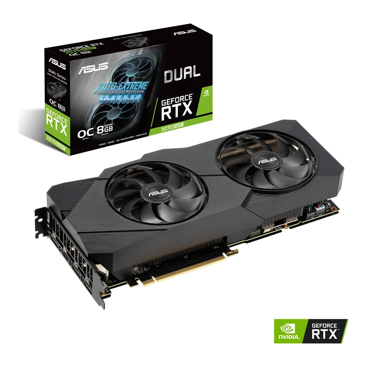 ASUS NVIDIA GeForce RTX 2070 NVIDIA Computer Graphics Cards for