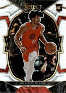 2022-23 Panini Select #71 Shaedon Sharpe Silver Prizms Portland Trail Blazers