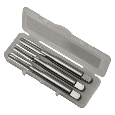 GREENFIELD THREADING 341912 Tap Set,Inch,#8-32 Thread Size,Bright 407D08