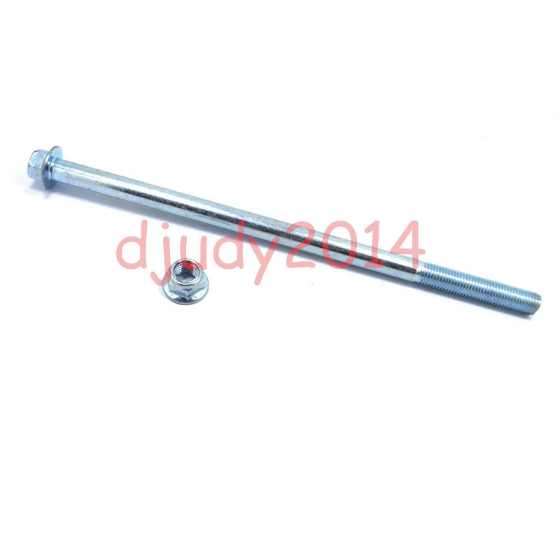 10MM Dirt Pit Bike Swing Arm Axle Spindle Nut Wheel Bearing 210MM 110