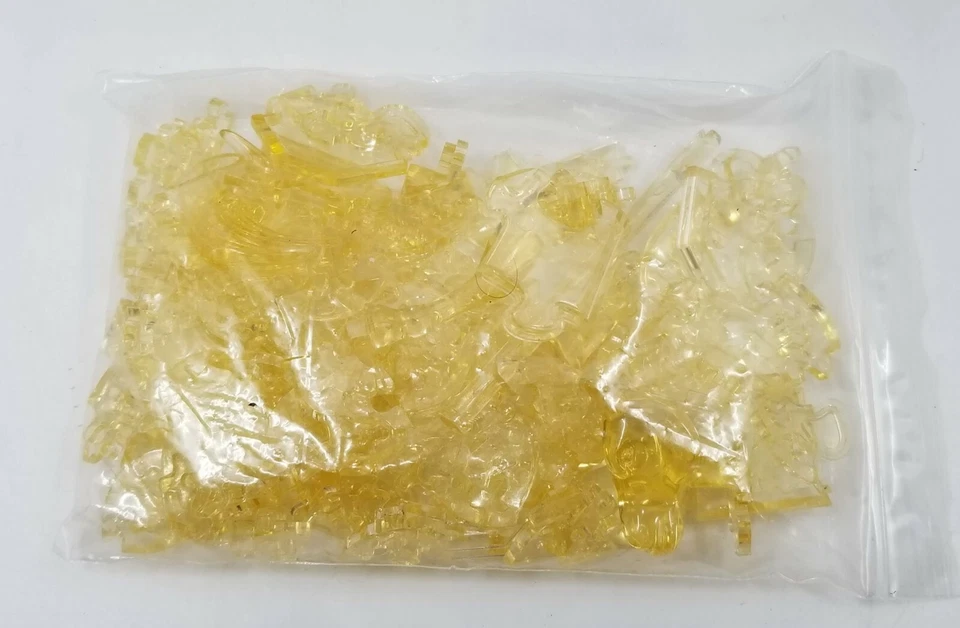 Rompecabezas Beverly Cristal 3D Pieza Transparente 50117 Caballo Dorado Japonés Contenido Sellado Foto 4 de 4