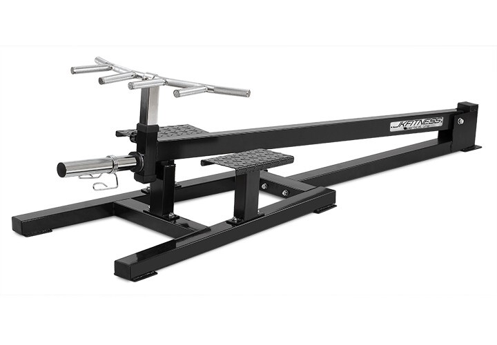 Jk Fitness T-Bar Rowing Machine Attrezzo Palestra Allenamento Schiena Spalle