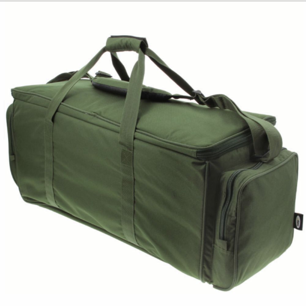 Borsa Pesca NGT Carrow 709L X-Large - Mimetica Isolata, Porta Esche E Accessori