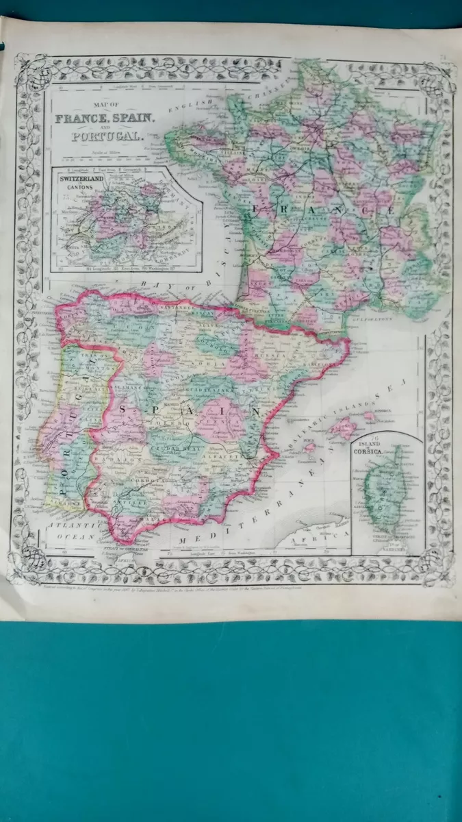 Maps of Portugal, Detailed map of Portugal in English