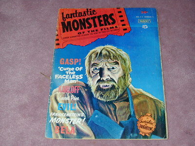 FANTASTIC MONSTERS # 7, Famous Monsters competitor during 1960's.