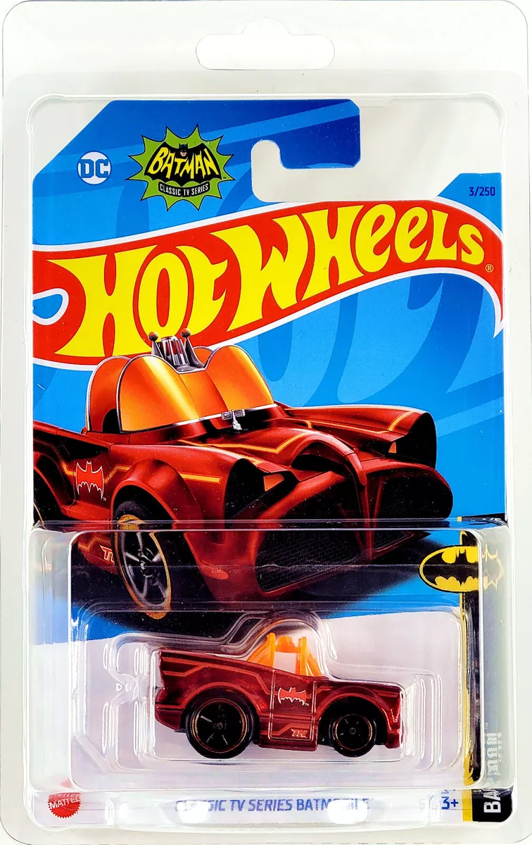 2023 Hot Wheels Super Treasure Hunt Tooned Classic TV Batmobile w/  Protector