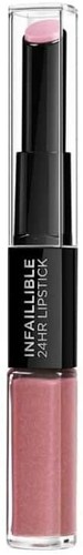 L'Oreal Paris 2 Step Lipstick - Assorted Shades, Liquid & Stick Formulation, - Picture 3 of 68